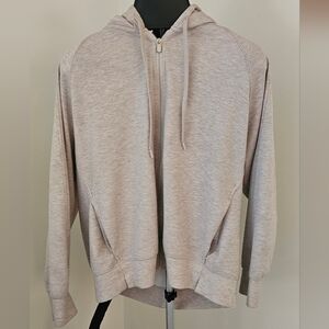 Yogalicious Women's Light Gray Hoodie